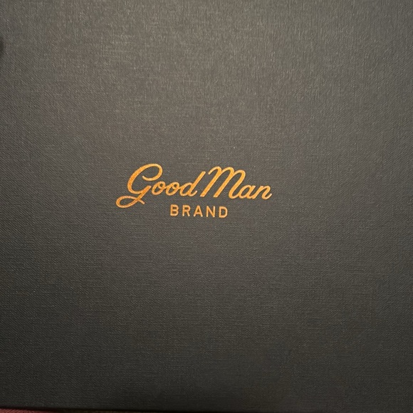 Good Man Brand Mens Leather Legend London Shoes Black Dark Vachetta Sz 12 - Picture 15 of 15